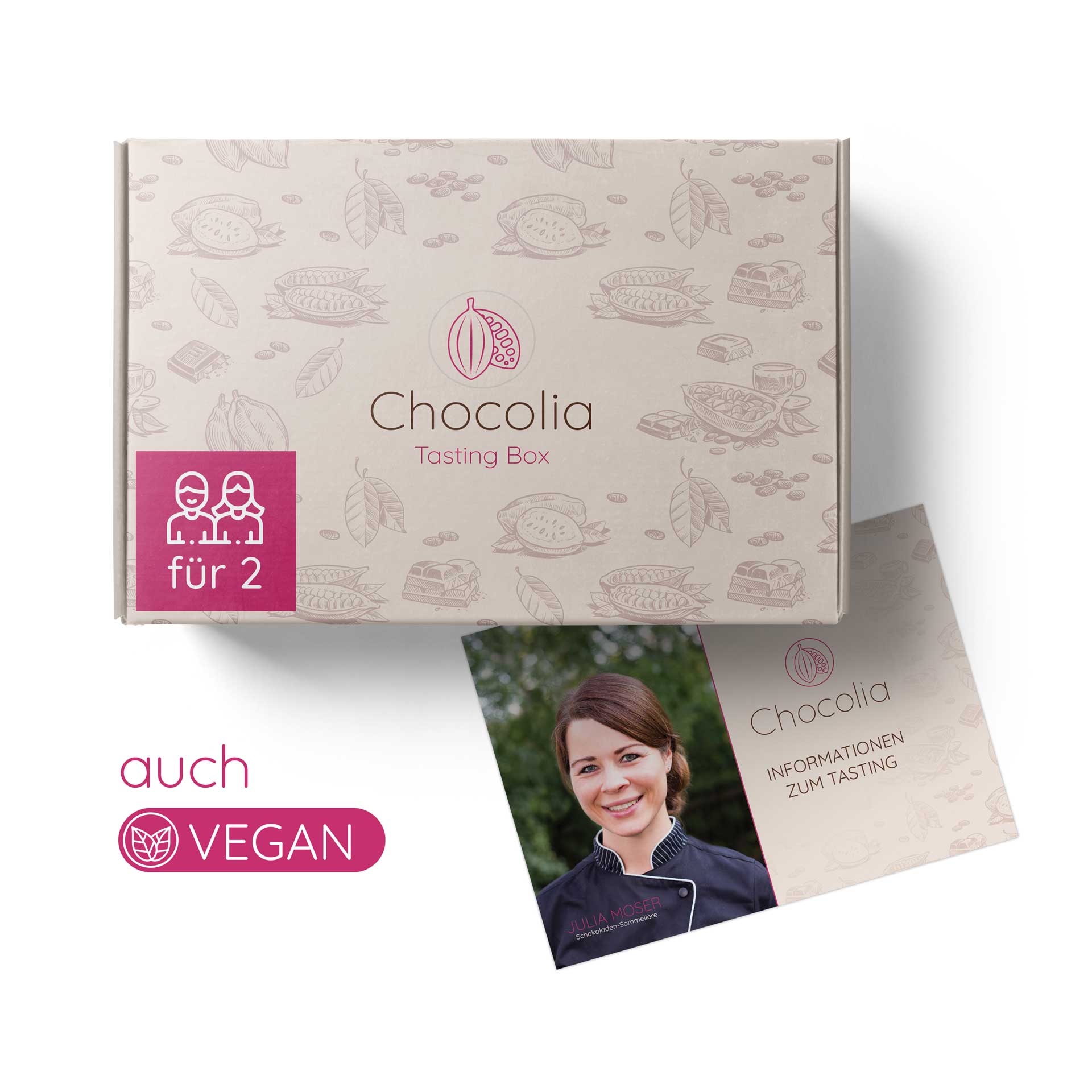 StayAtHome Tasting "Paar Box" – Schokoladen Tasting von Chocolia